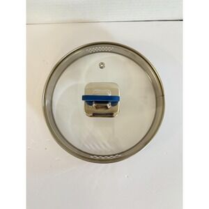 Glass‎ saucepan lid fits Nutrichef 3.1 quart saucepan has vent and strainer